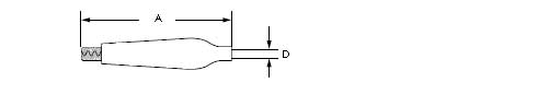 みのむしクリップ（セフティタイプ）　USC-1A　寸法図