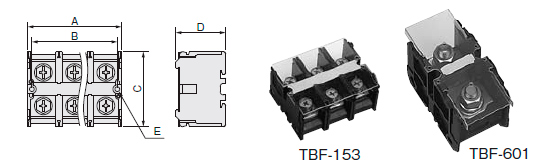 固定式端子台 TBFシリーズ[仕様]｜もの造りサポーティングサイト FA 