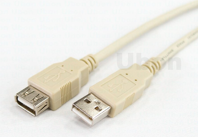 <BR>ENDY EDG-0320 <BR>USB延長ケーブル 2m <BR>タイプA ⇔ タイプA <BR>ノイズ対策構造を採用! <BR>CD-U420