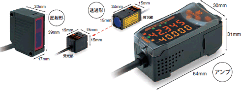 スマートセンサ レーザタイプ ZX-L[特長]｜もの造りサポーティング 