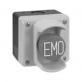 SEMI用EMO表示付　樹脂製コントロールボックス<br/>FB1W-HW1B-V402MRH-EMO-Y□